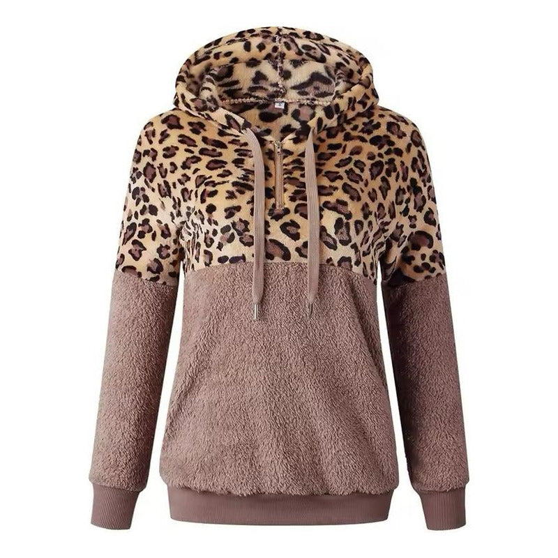 Buzo Canguro Animal Print Cremallera Capucha Uniteduy