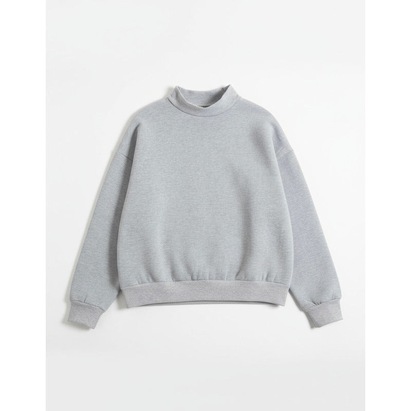 Buzo Deportivo Mujer Cuello Redondo Con Felpa Uniteduy