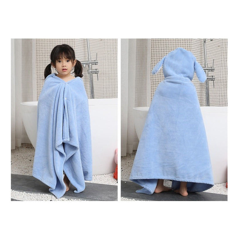 Toalla De Bebe Con Capucha Oso Divina!!! Algodon