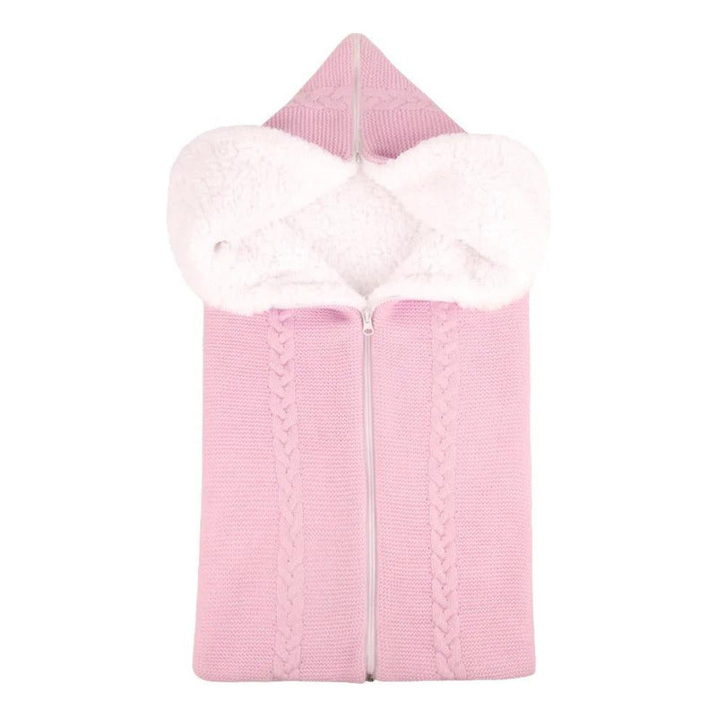 Sobre Bundle Manta Bebe Con Cierre Corderito Y Lana