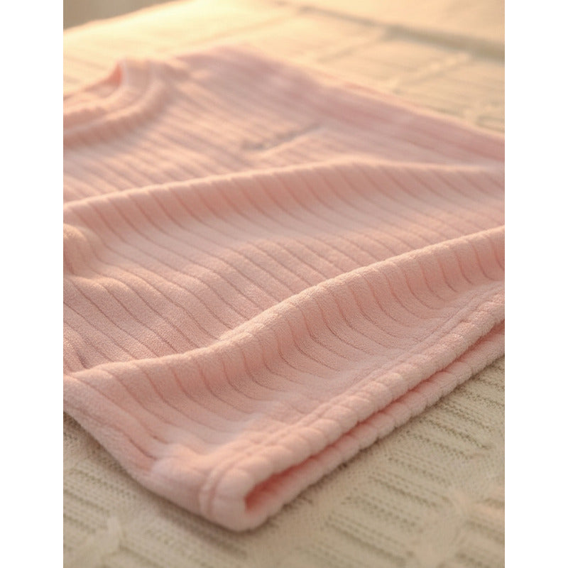 Pijama Peluche Largo De Dama Plush Abrigado Varios Colores