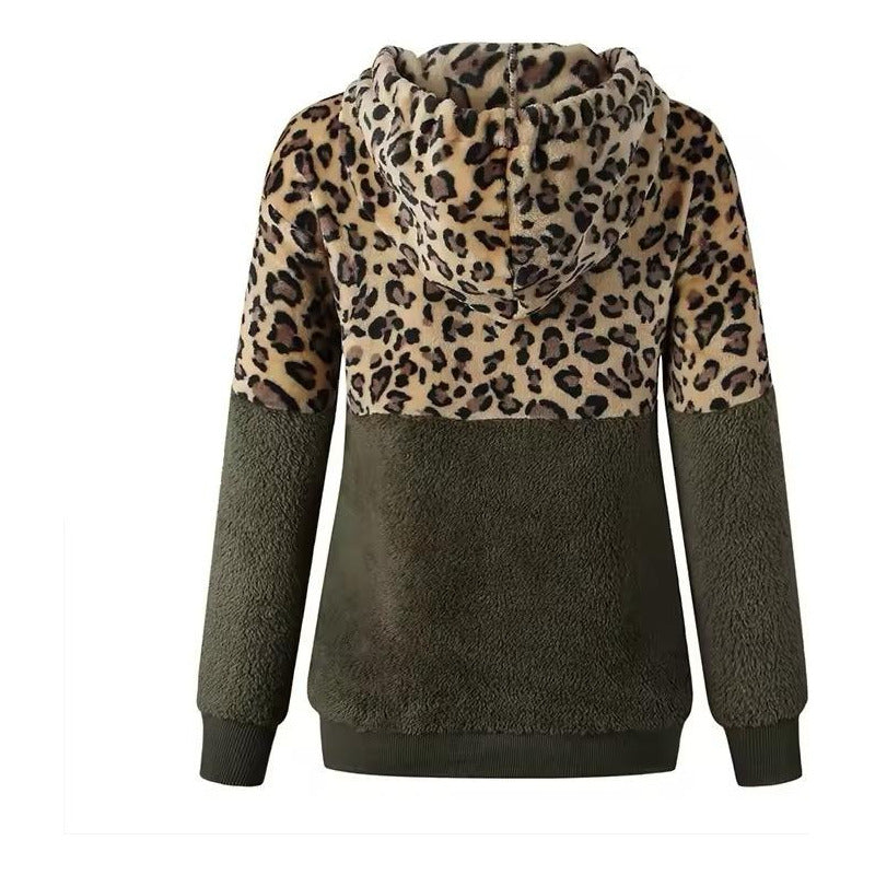 Buzo Canguro Animal Print Cremallera Capucha Uniteduy