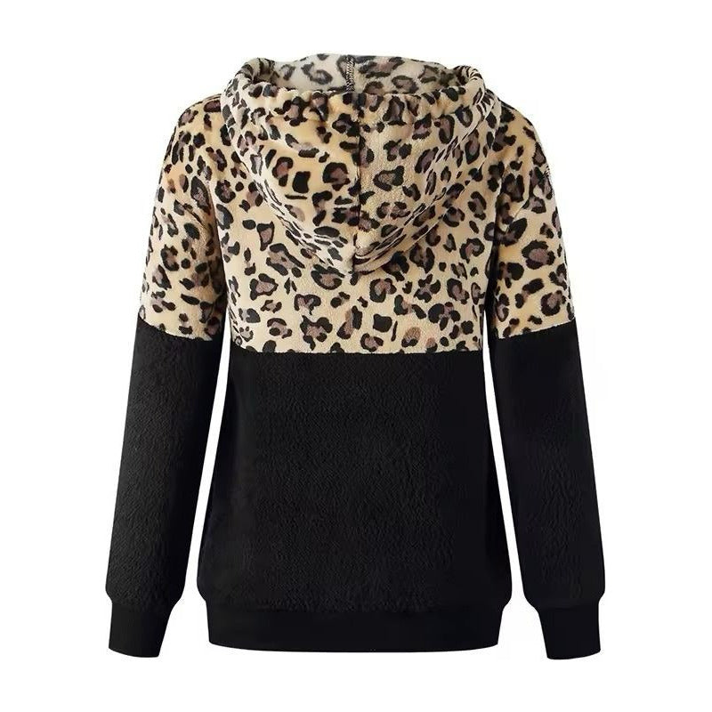 Buzo Canguro Animal Print Cremallera Capucha Uniteduy