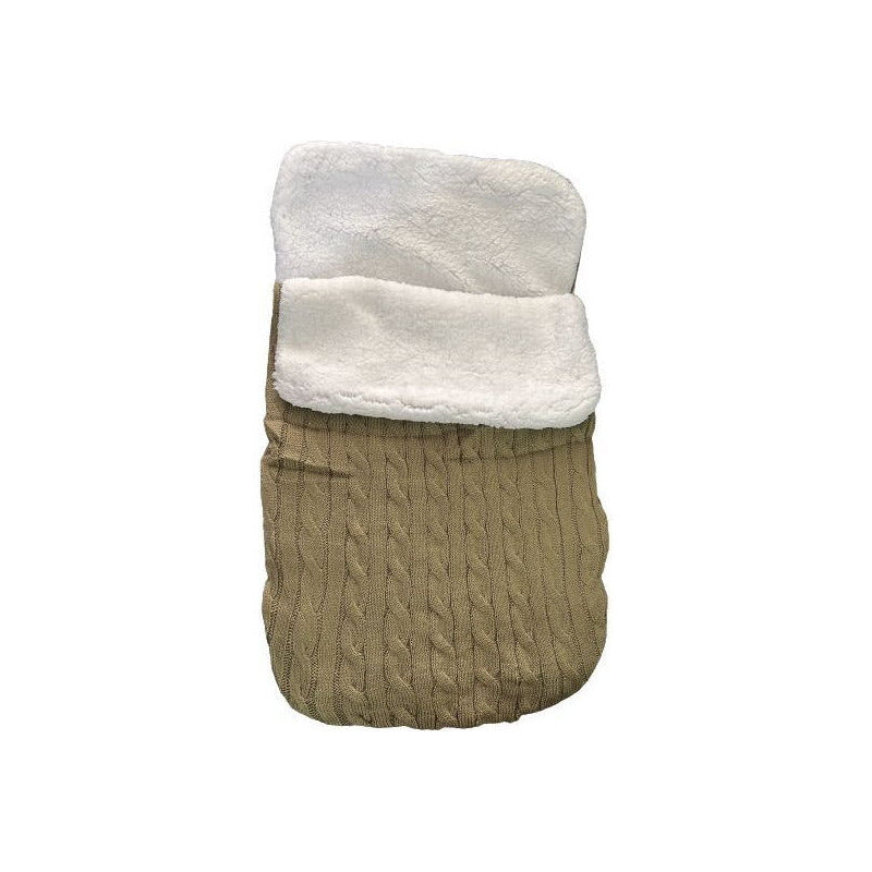 Sobre Bebe Con Corderito Y Lana Bundle Ideal Para El Frio