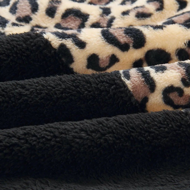 Buzo Canguro Animal Print Cremallera Capucha Uniteduy