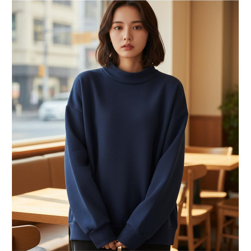 Buzo Deportivo Mujer Cuello Redondo Con Felpa Uniteduy