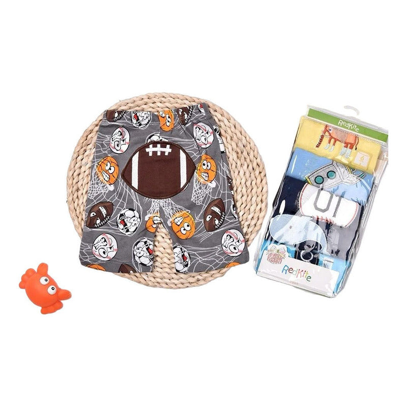 Short Bebe Pack Por 5 Modelos Surtidos  Algodon Uniteduy