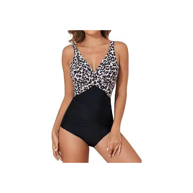 Malla Entera Lisa Y Combinada Bikini Mujer Control Abdomen