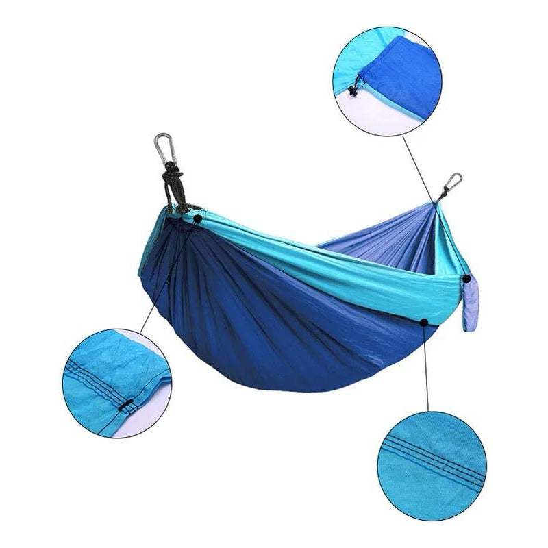 Hamaca Paraguaya Ligera Al Aire Libre Viaje Playa Camping!!!