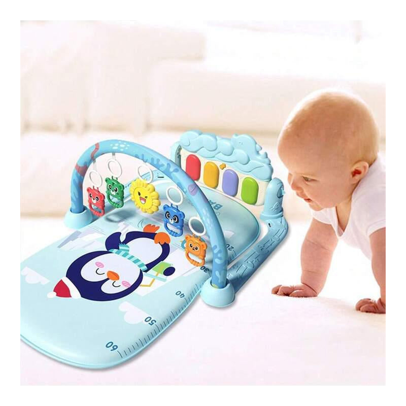 Gimnasio Alfombra Musical E Interactivo Con Piano Uniteduy