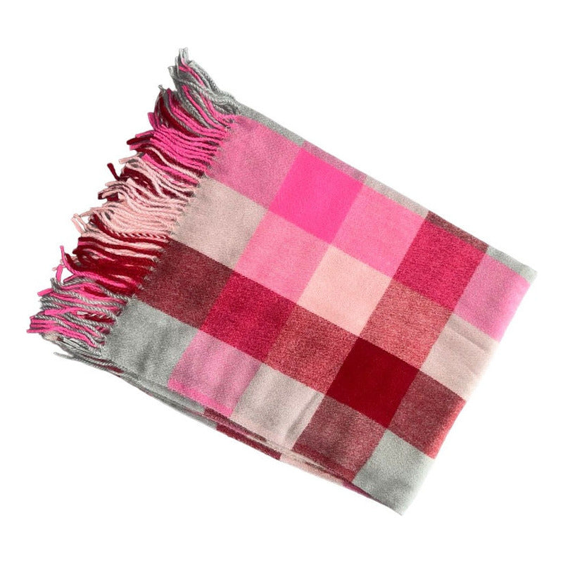 Bufanda Pashmina Chalina Dama Afelpada Liviana Y Suave