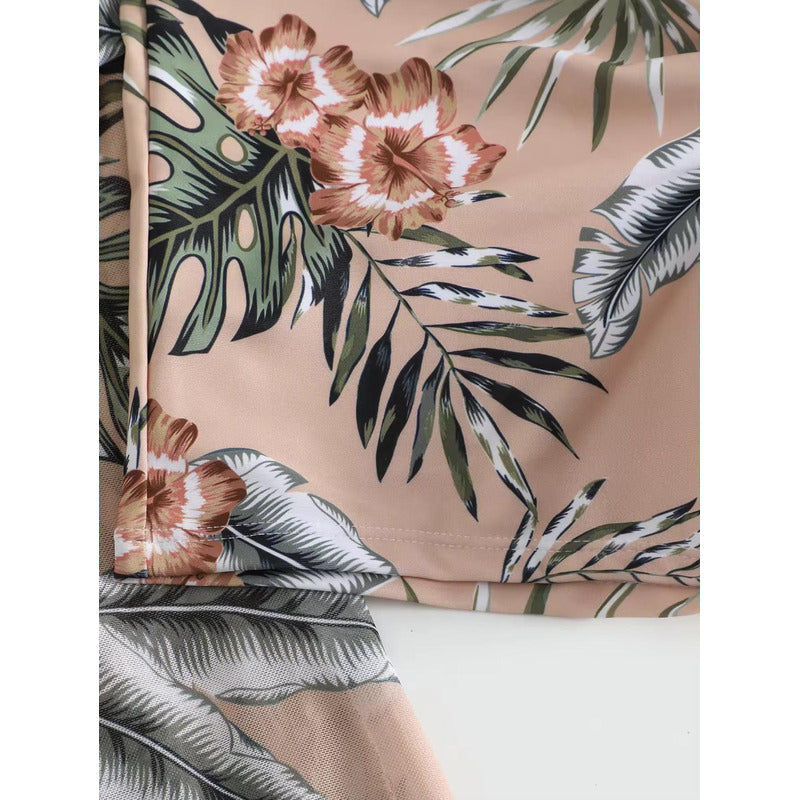 Bikini Malla 3 Piezas Tankini Short Soutien Camisa Uniteduy