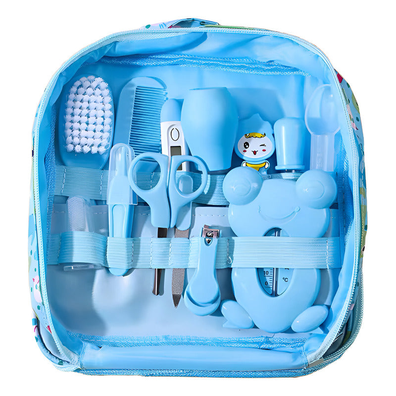 Kit Higiene Bebe Termometro Peine 14 Piezas Muy Completo