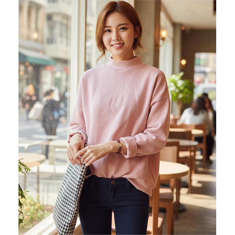 Buzo Deportivo Mujer Cuello Redondo Con Felpa Uniteduy