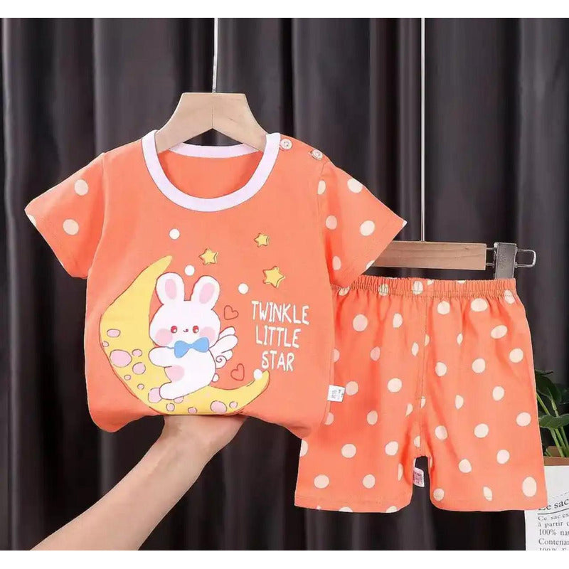 Conjunto De Niño Short Y Remera Bebe Varios Diseños Uniteduy