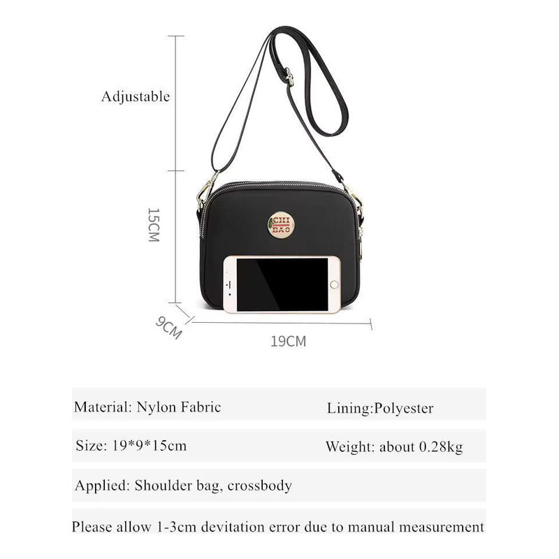 Bandolera Con Correa Regulable Y Desmontable Muy Liviana Uni