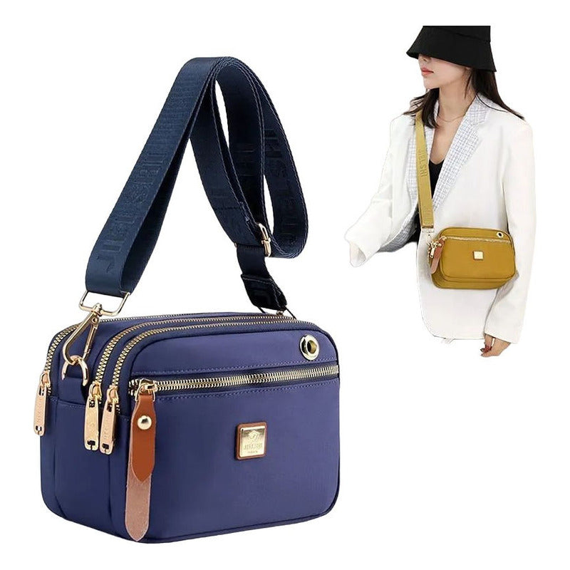 Bandolera Con Correa Regulable Y Desmontable En Nylon