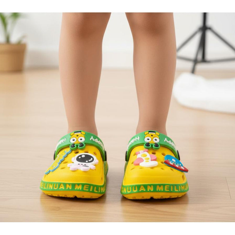 Zapatillas Tipo Sandalia Personajes Animados Pines Uniteduy