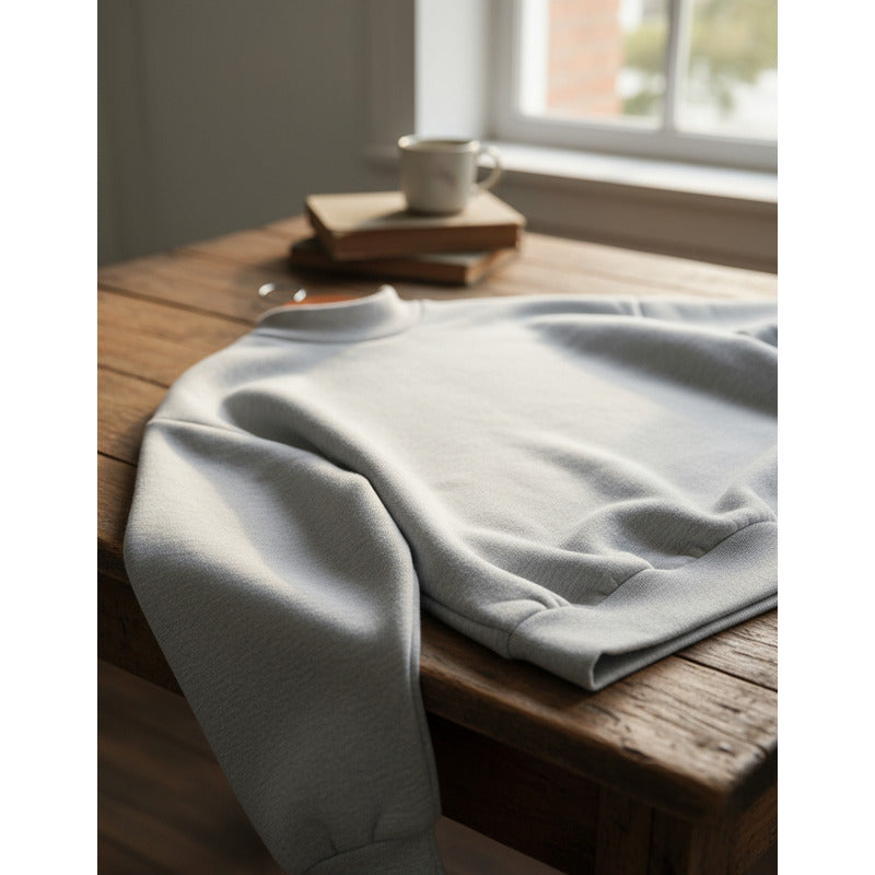 Buzo Deportivo Mujer Cuello Redondo Con Felpa Uniteduy