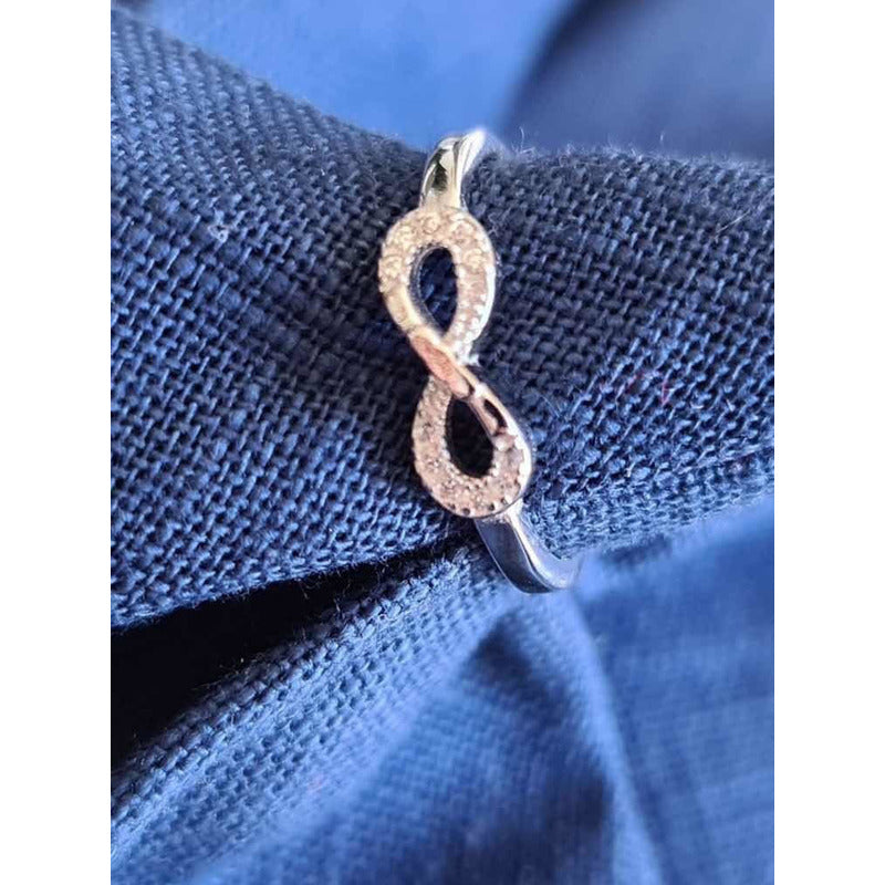 United Uy! Anillos De Plata 925 Ínfinito En Varios Modelos!