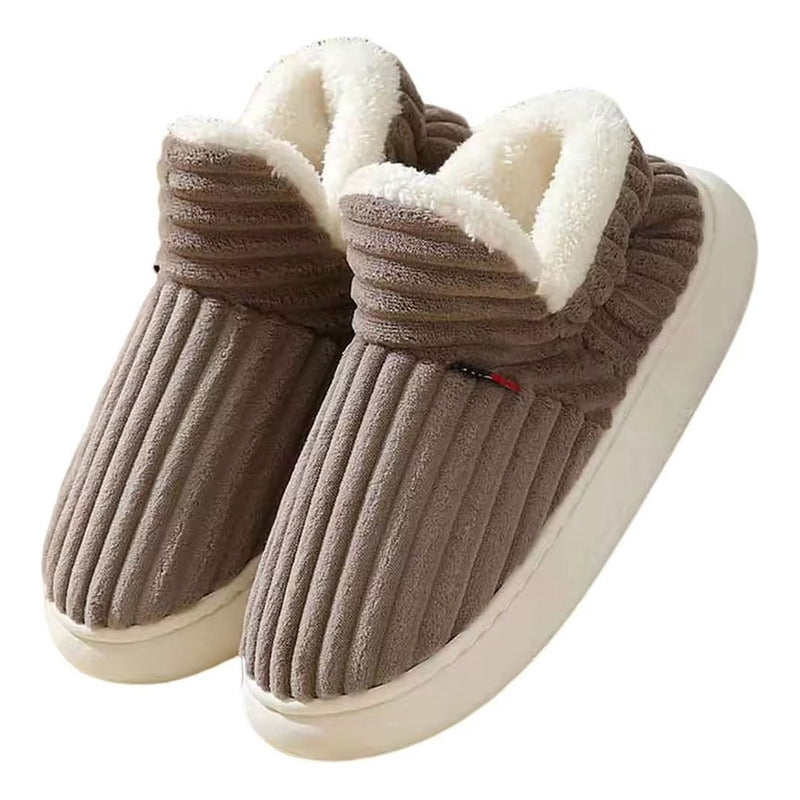 Pantufla Bota Pana Con Suela De Goma Varios Colores Uniteduy