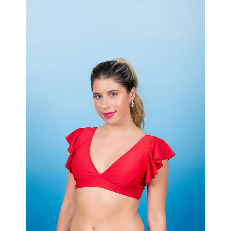 Uniteduy!! Bikini Tiro Alto Ani Roja Y A! El Verano Llegó!!