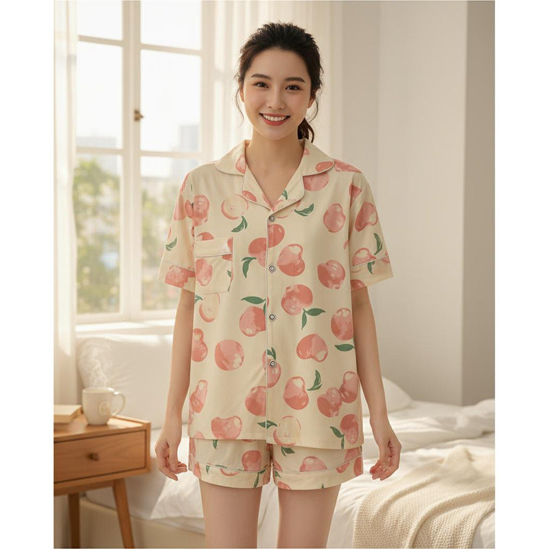 Pijama Corto Stitch - Snoopy - Patricio Bob Esponja Y Varios