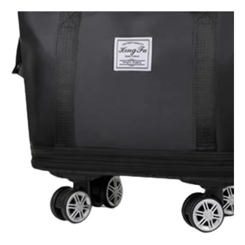 Bolso De Viaje Plegable Expandible Con Ruedas Desmontables