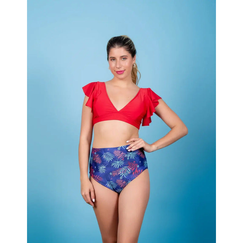 Uniteduy!! Bikini Tiro Alto Ani Roja Y A! El Verano Llegó!!
