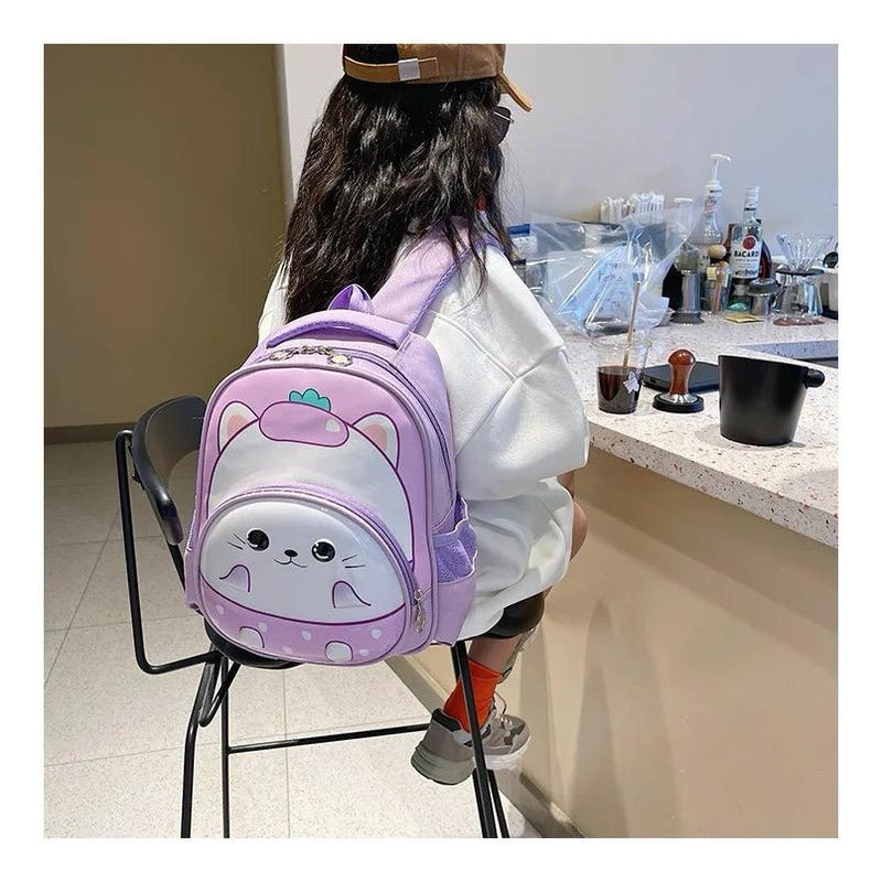 Mochila Infantil Escolar Jardín Niños Varios Diseños