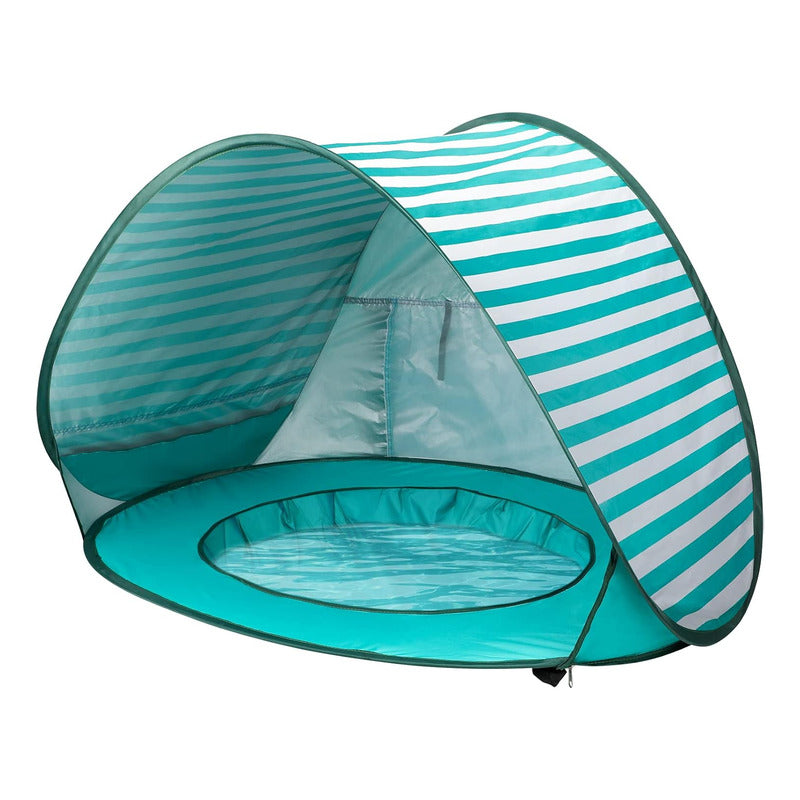 Carpa De Playa Con Piscina Para Niños Y Bebés!! Filtro Uv!