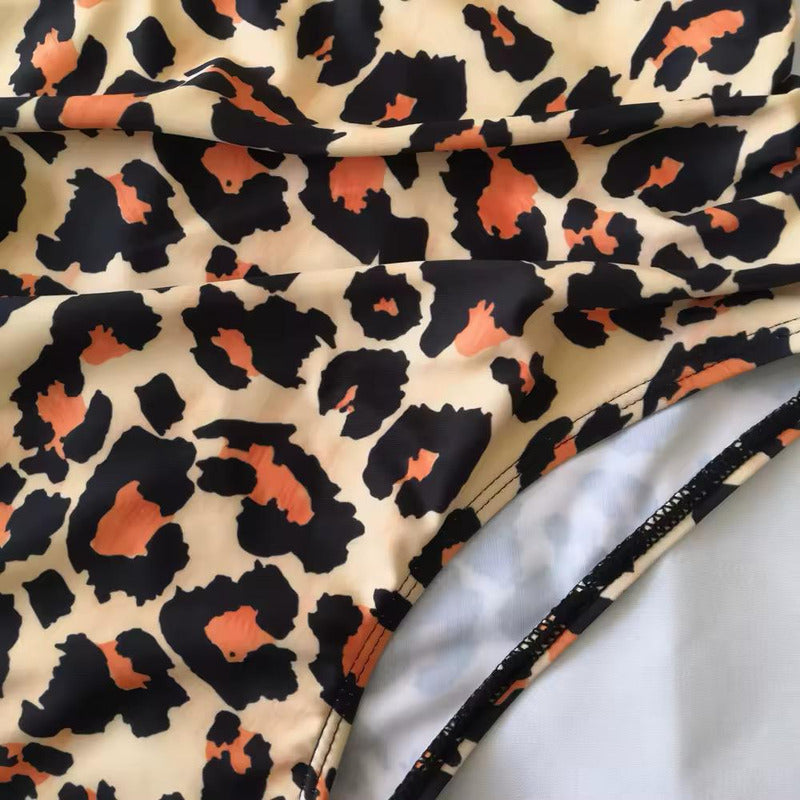 Bikini Mallas Tiro Alto 2 Piezas Push Up Cruzado Uniteduy