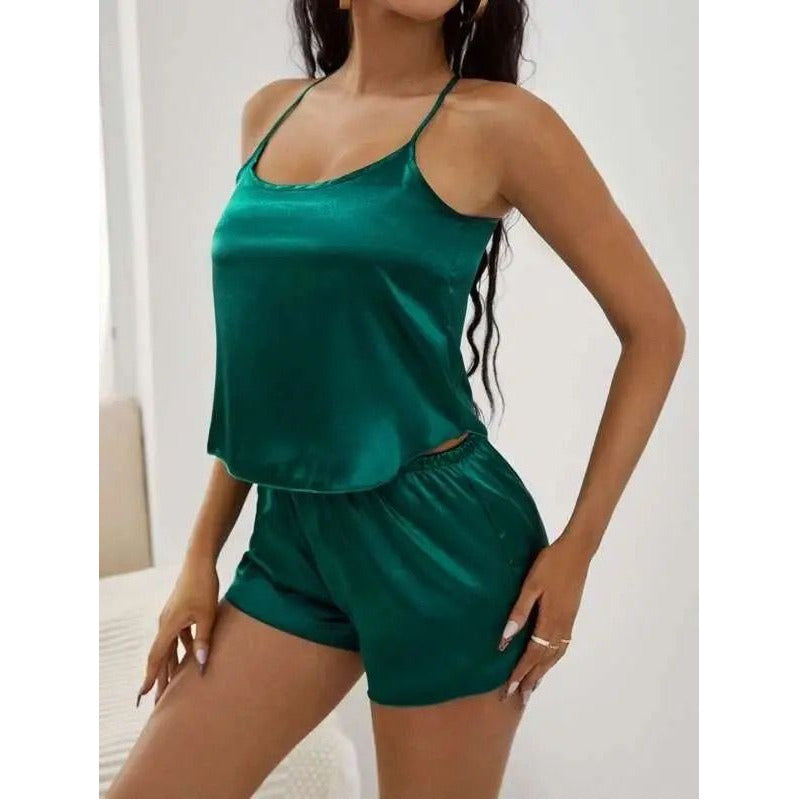 Pijama Short Y Musculosa Tirantes Finos Uniteduy