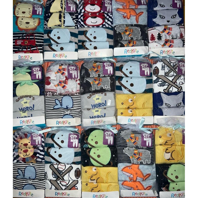 Pack Por 2 Conjuntos De Bebe Surtidos Pantalón Y Remera