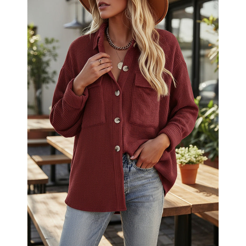 Sobre Camisa Pana Lisos Varios Colores Sin Puños Uniteduy