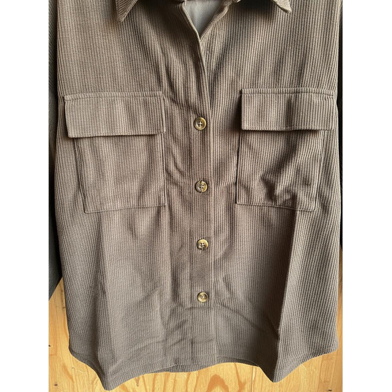 Sobre Camisa Pana Lisos Varios Colores Sin Puños Uniteduy