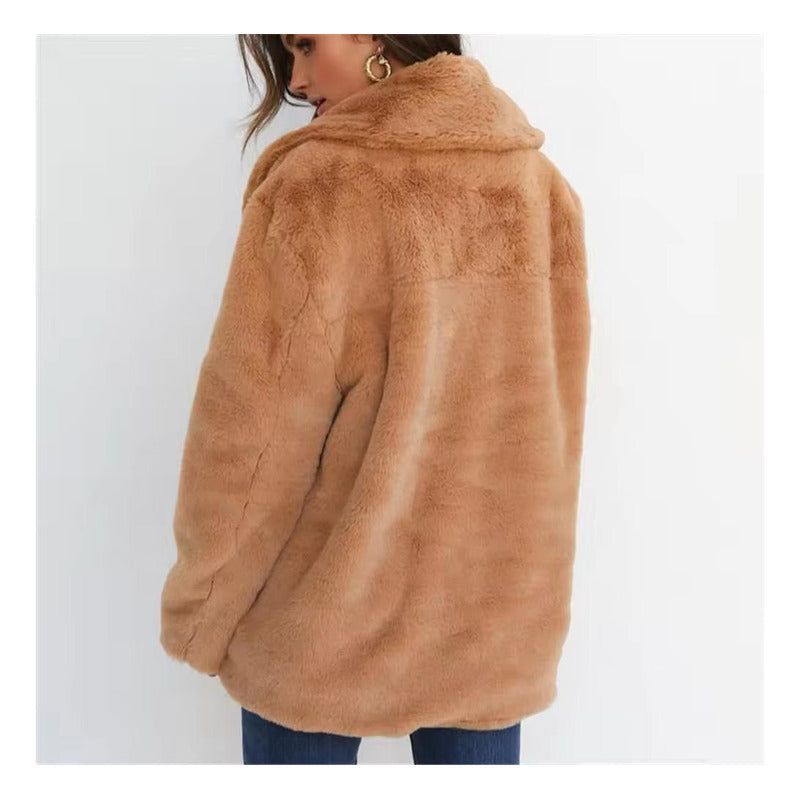 Chaqueta Campera Con Forro Piel Sintética Varios Colores