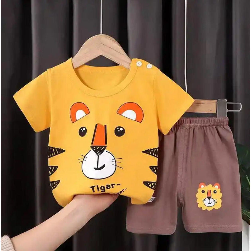 Conjunto Short Y Remera Bebe Y Niño  Uniteduy
