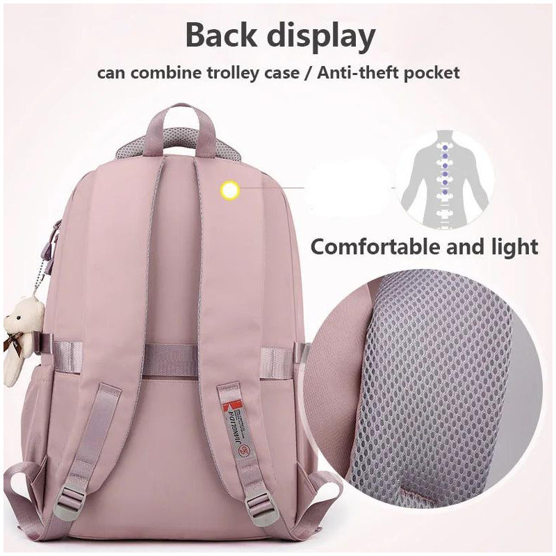 Mochila De Viaje Liceo Escolar Capibara Laptop Impermeable