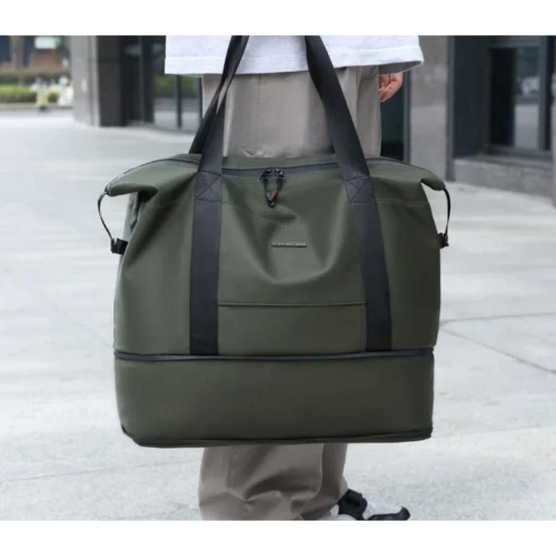 Bolso Unisex Extensible Liso Multifunción Viaje Impermeable