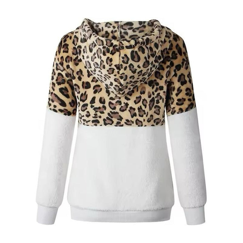 Buzo Canguro Animal Print Cremallera Capucha Uniteduy