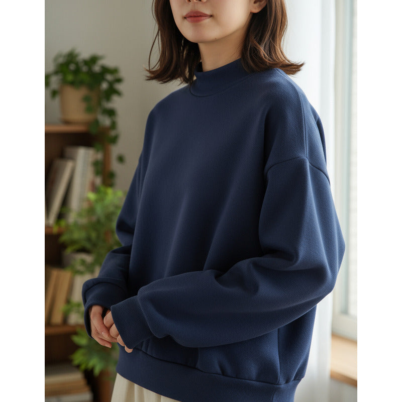 Buzo Deportivo Mujer Cuello Redondo Con Felpa Uniteduy