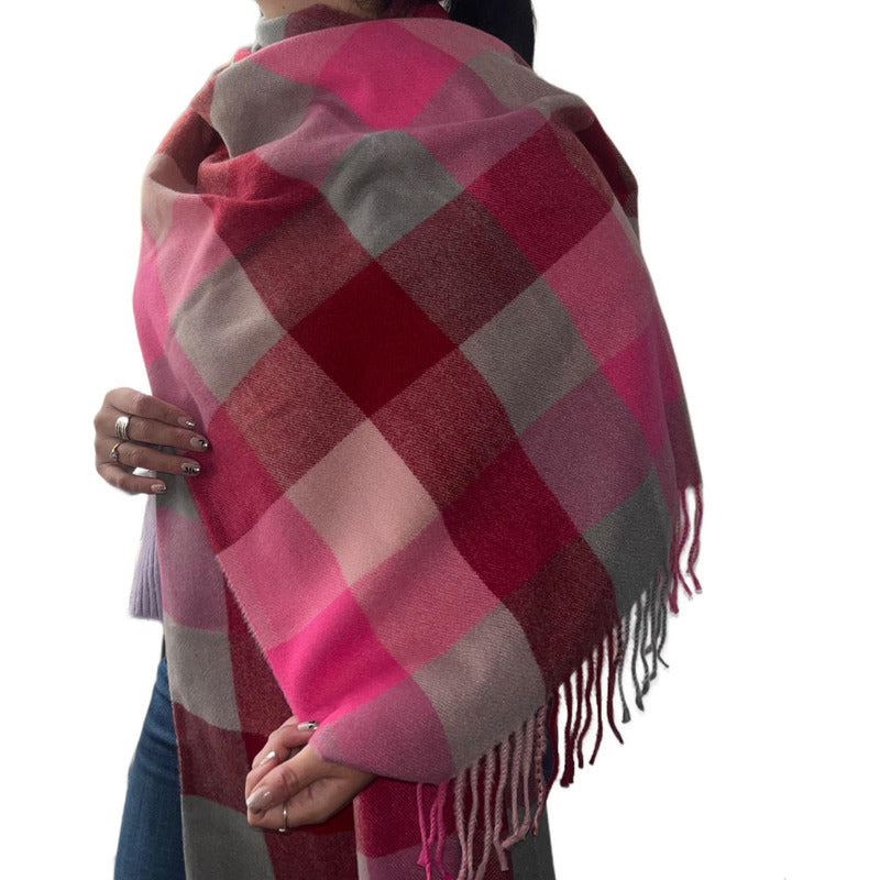 Bufanda Pashmina Chalina Dama Afelpada Liviana Y Suave