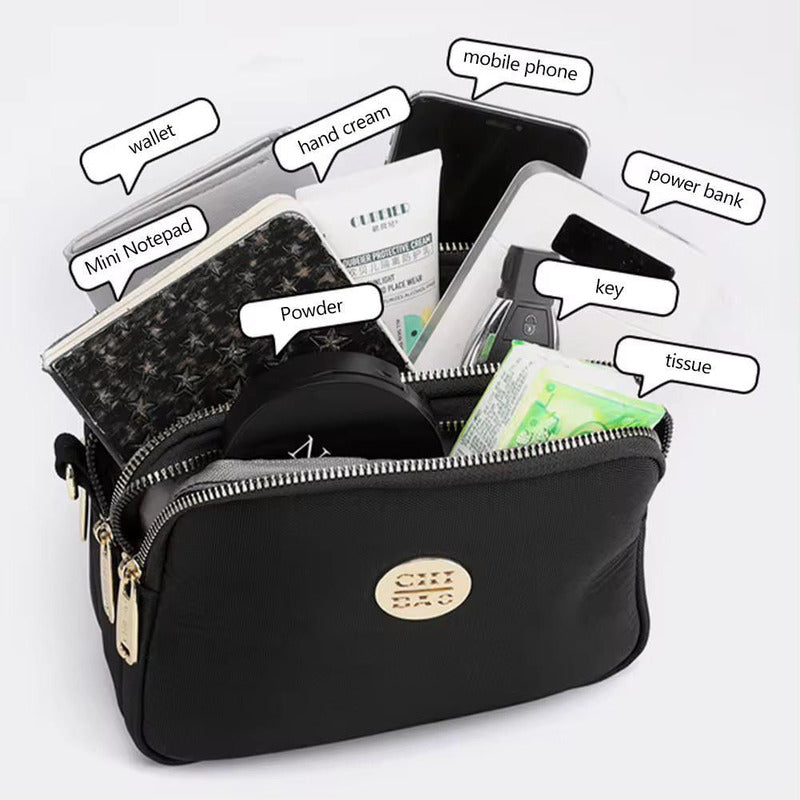 Bandolera Con Correa Regulable Y Desmontable Muy Liviana Uni