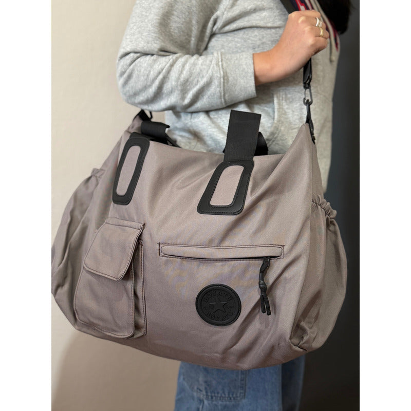 Bolso Dama Deportivo Liso Multifunción Viaje Impermeable