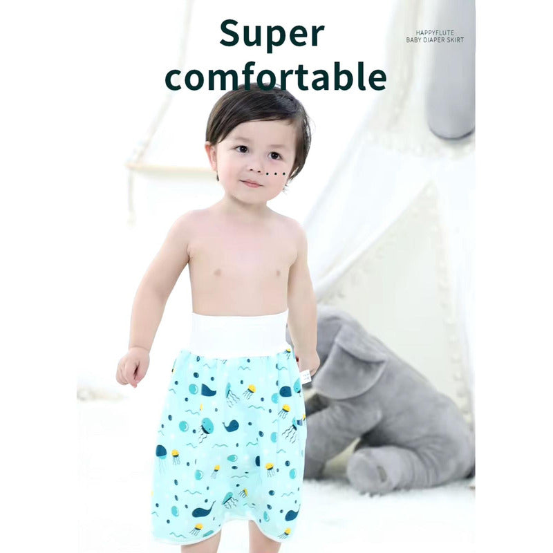 Falda Pantalon Pañal De Entrenamiento Inodoro Impermeab Bebe