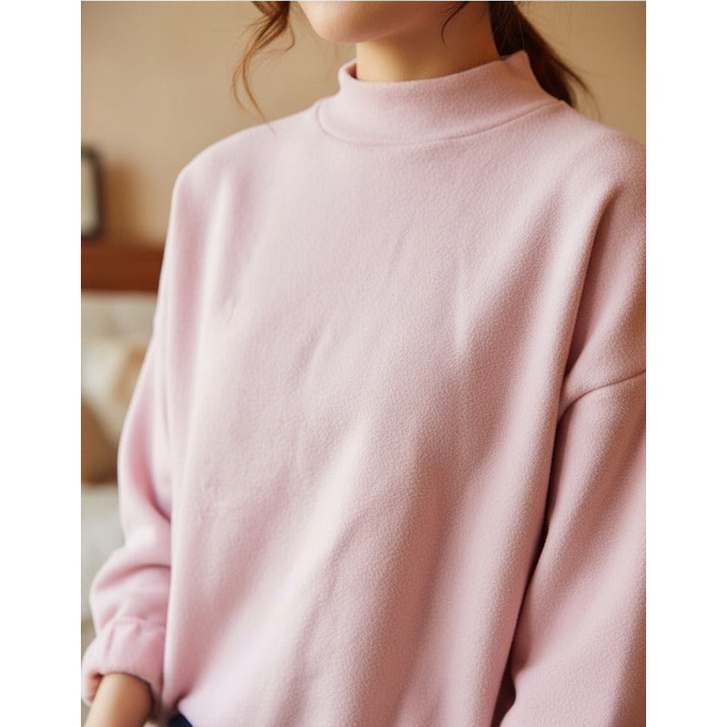 Buzo Deportivo Mujer Cuello Redondo Con Felpa Uniteduy