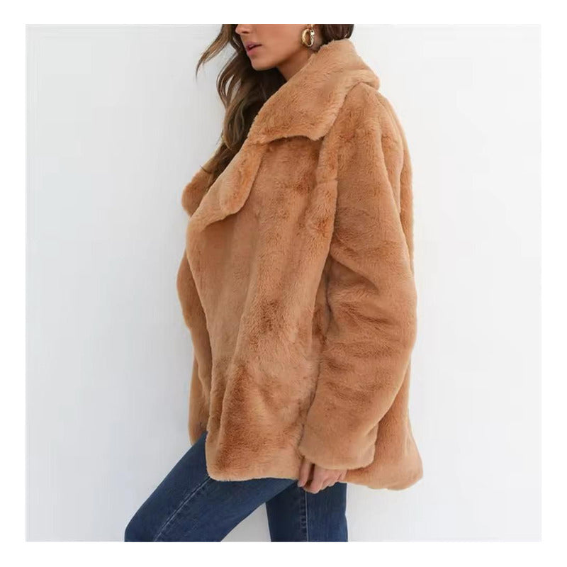 Chaqueta Campera Con Forro Piel Sintética Varios Colores