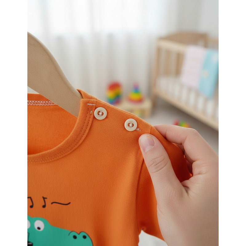 Remeras Manga Corta Algodon Bebes Y Niños Varios Diseños