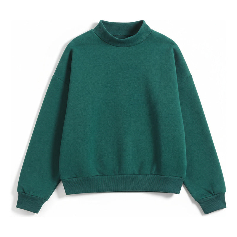 Buzo Deportivo Mujer Cuello Redondo Con Felpa Uniteduy